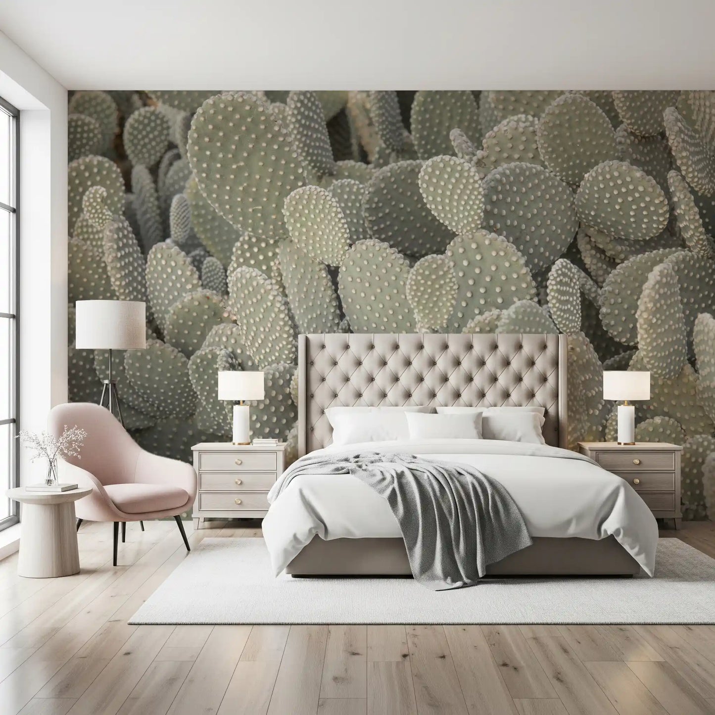 Tapet mural cu fundal de cactuși