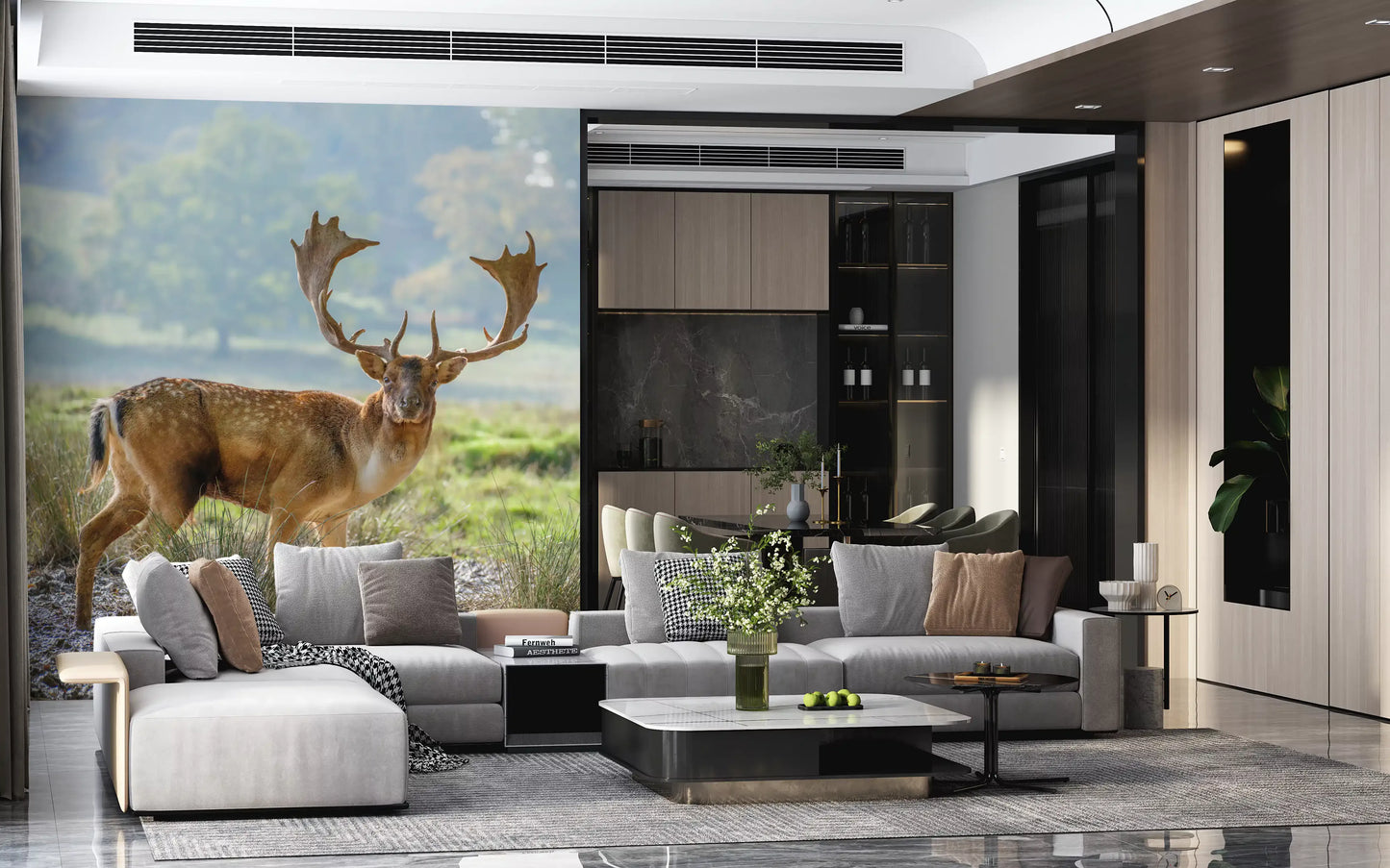 Woodland Regent Wandbild