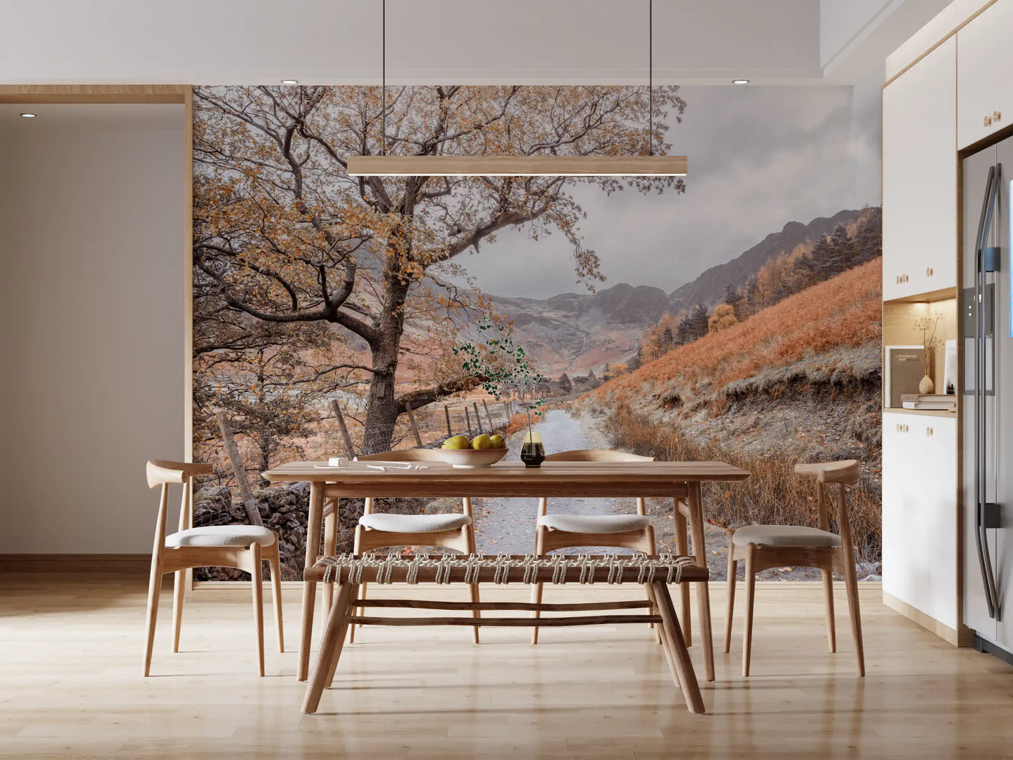 Fototapeta Golden Valley Trail