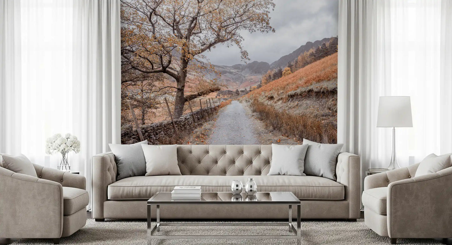 Fototapeta Golden Valley Trail