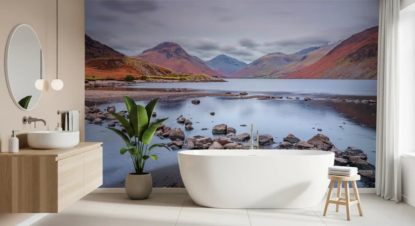 Wastwater's Herbstliche Umarmung Wandbild