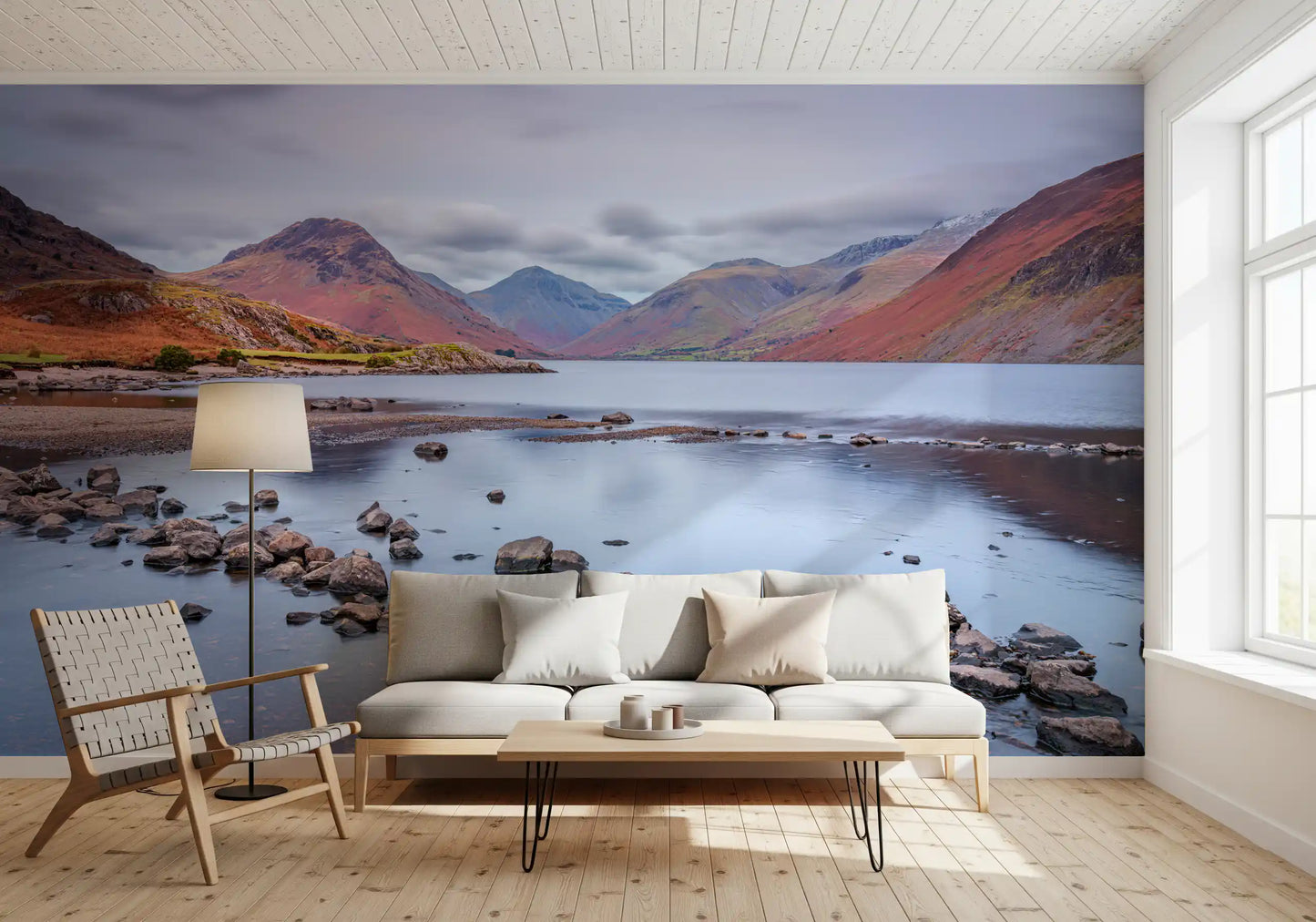 Wastwater's Herbstliche Umarmung Wandbild