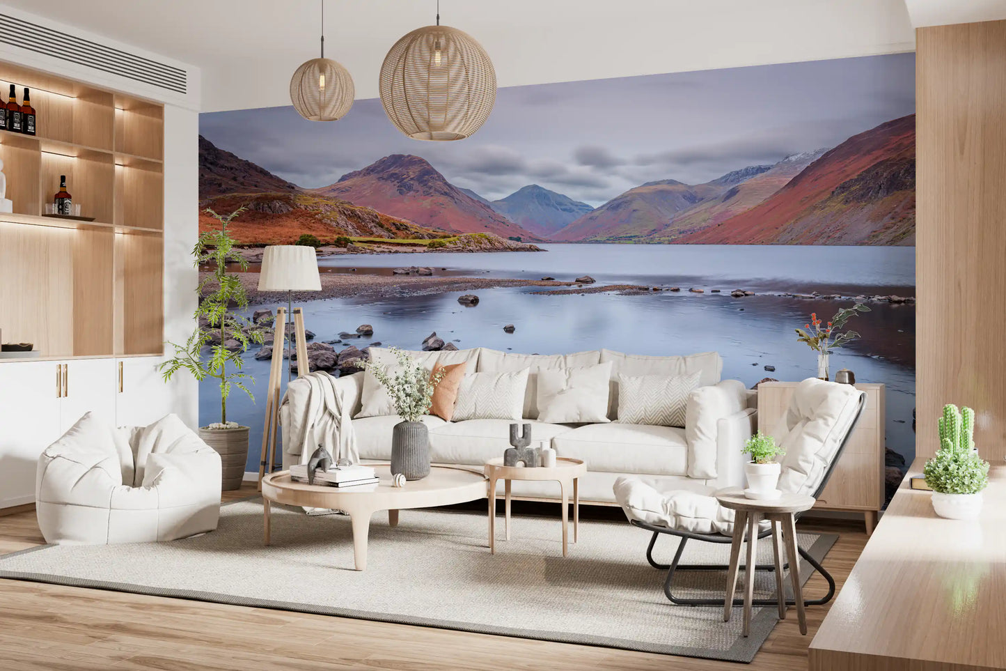 Wastwater's Herbstliche Umarmung Wandbild