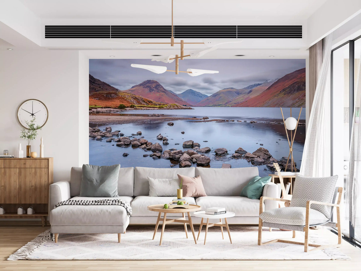 Wastwater's Herbstliche Umarmung Wandbild