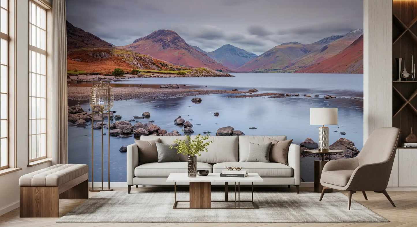 Wastwater's Herbstliche Umarmung Wandbild