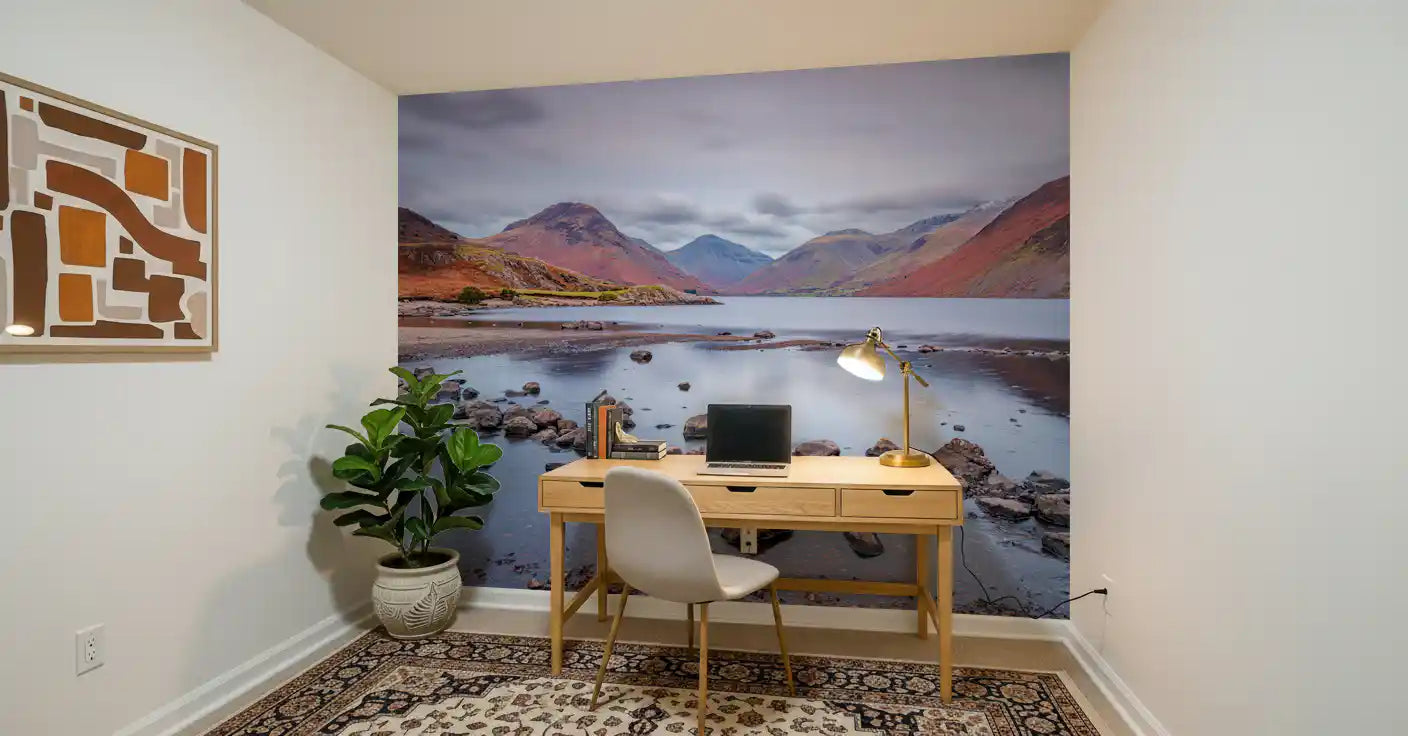 Wastwater's Herbstliche Umarmung Wandbild