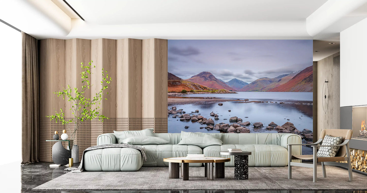 Wastwater's Herbstliche Umarmung Wandbild