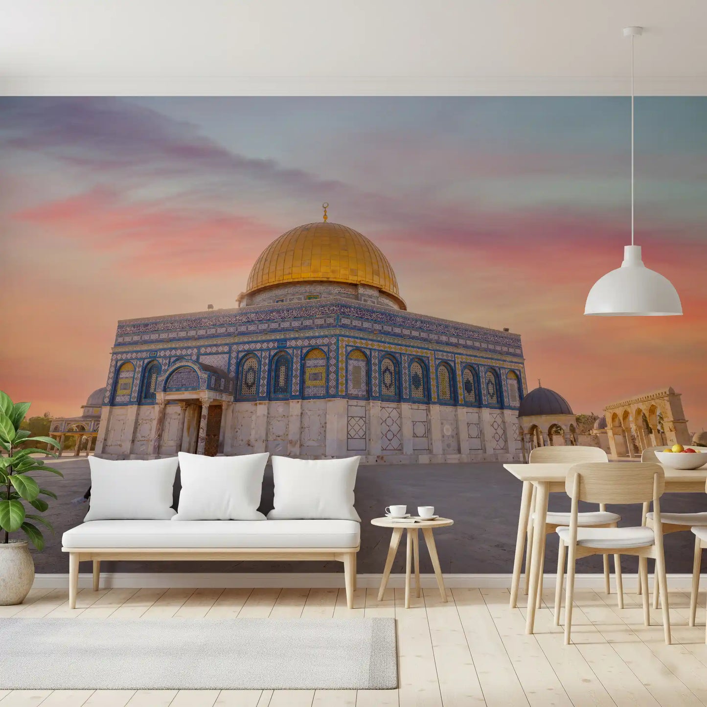Ora de Aur din Ierusalim: Tablou mural Domul Stâncii