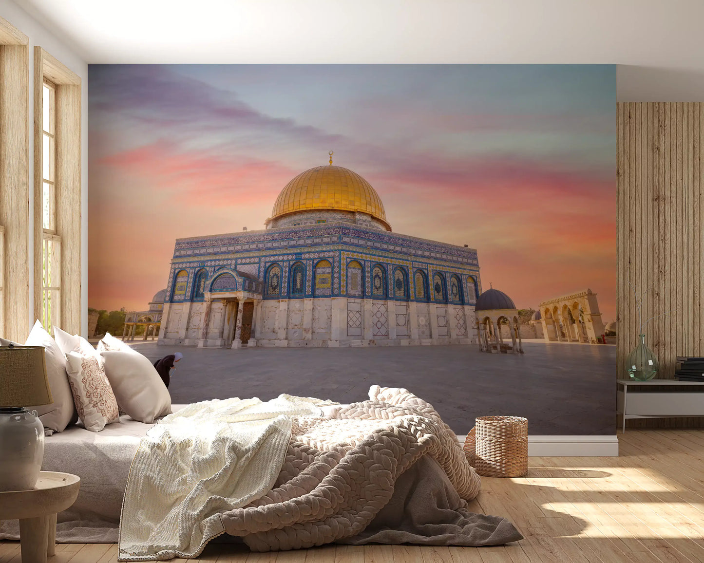 Ora de Aur din Ierusalim: Tablou mural Domul Stâncii