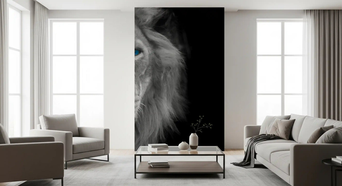 Pictură murală Azure Eye King pentru perete