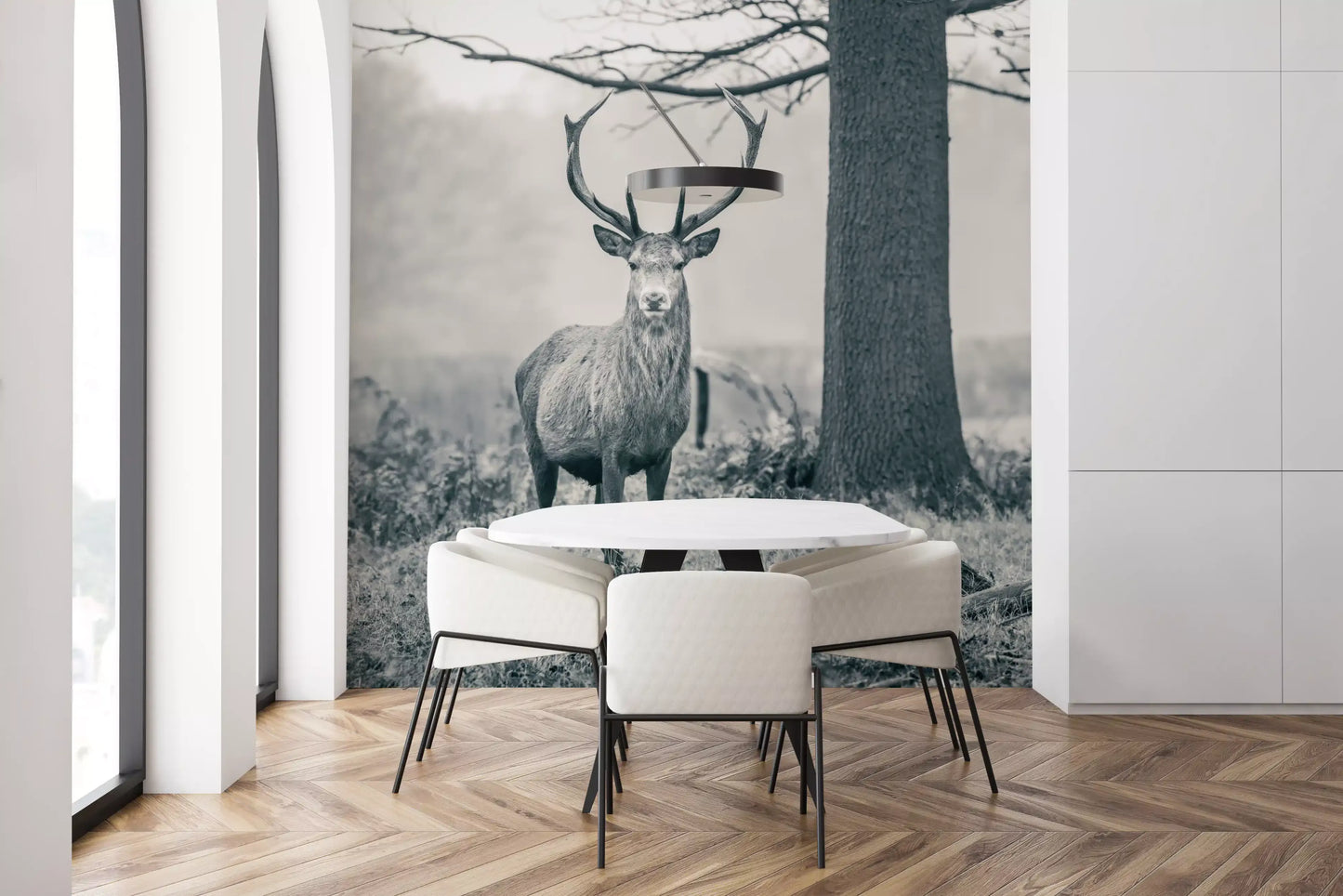 Waldwächter Wandbild