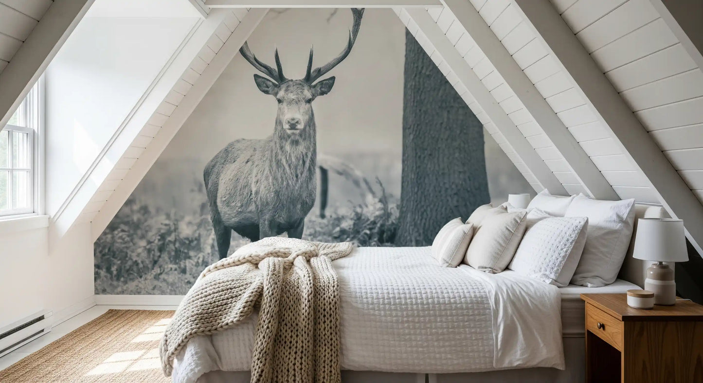 Waldwächter Wandbild