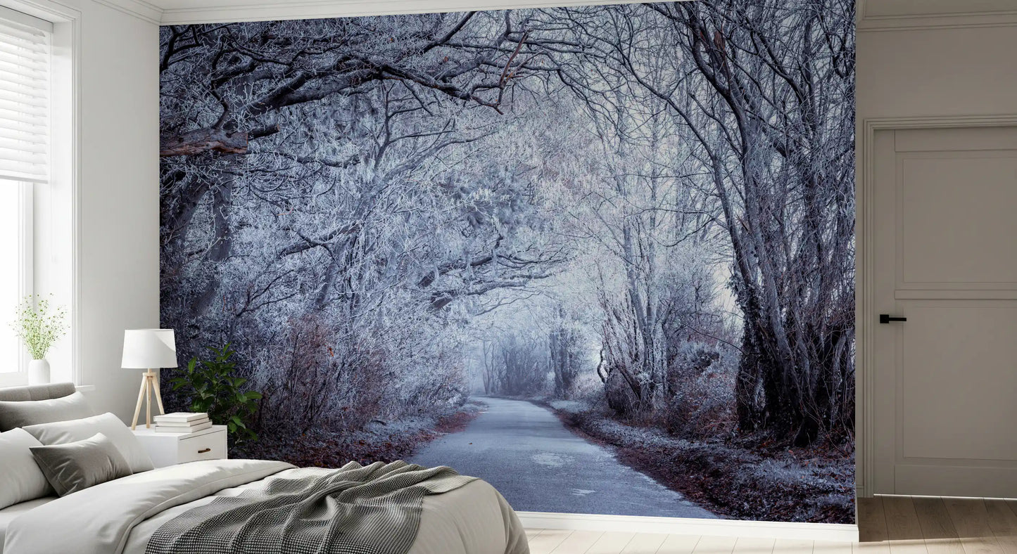 Pictură murală de perete Calea Fermecată a Iernii
