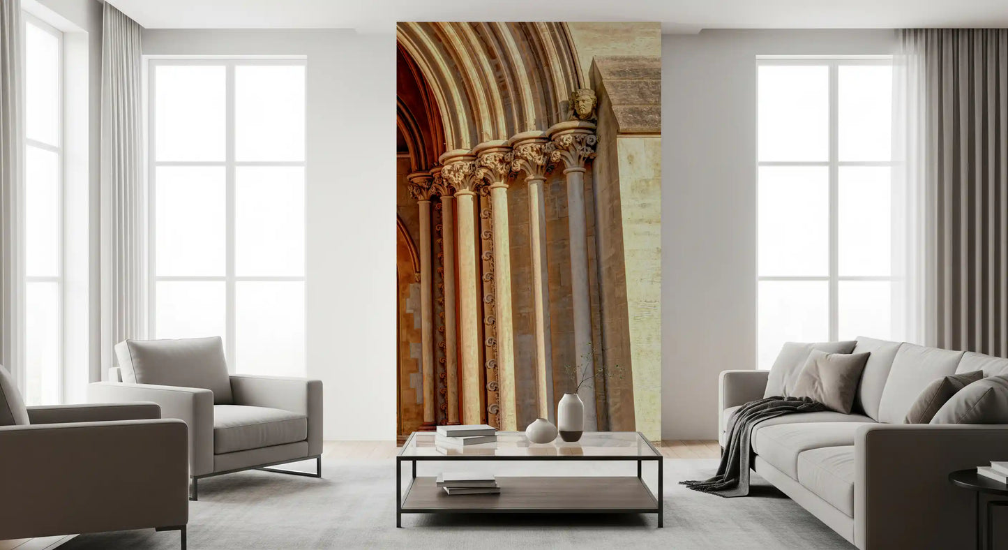 Gotische Eingangspracht Wandbild
