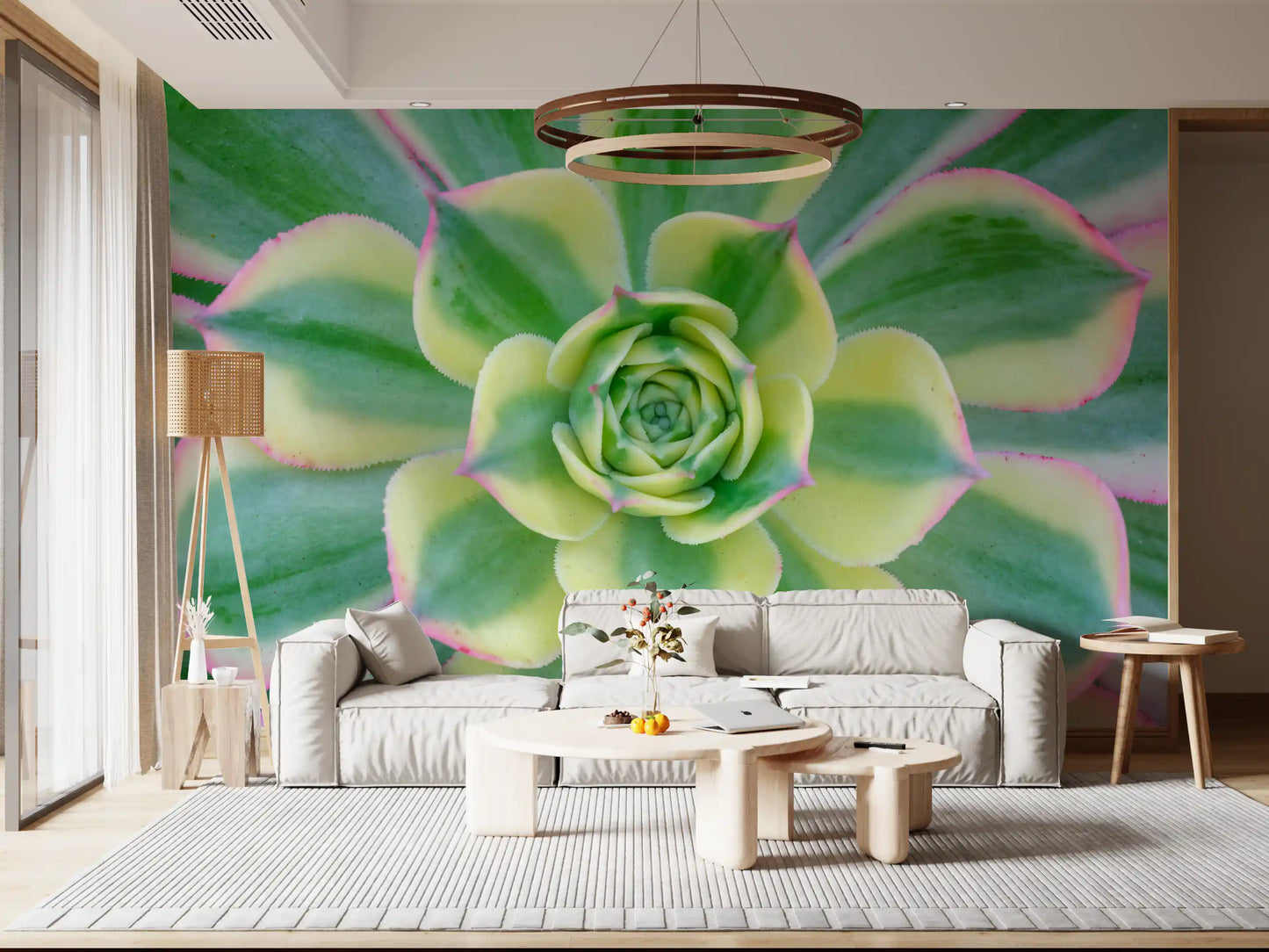 Murale da Parete Serenità Succulenta