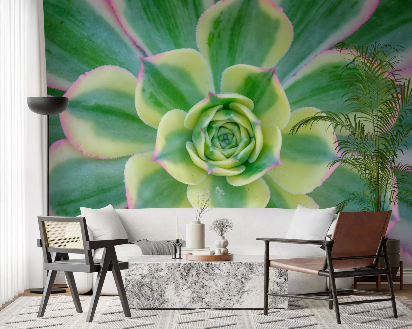 Murale da Parete Serenità Succulenta