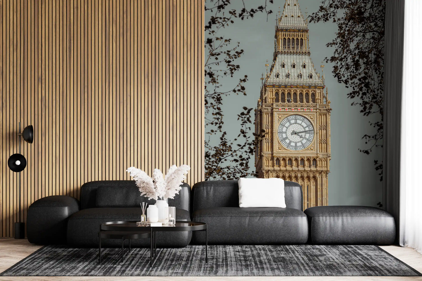 Gran Mural de Pared Reloj de Londres