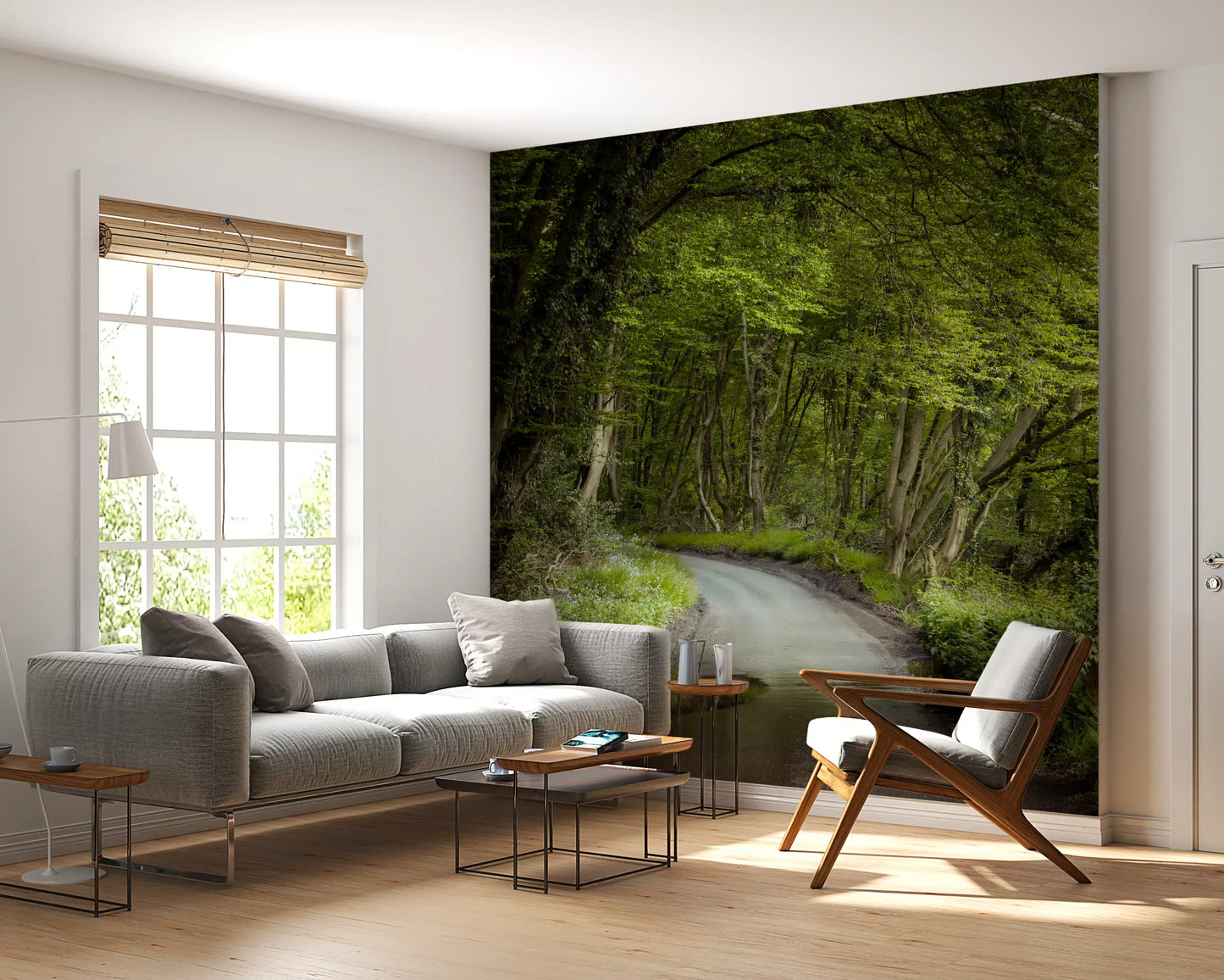 Murale da parete Sentiero della Foresta Incantata