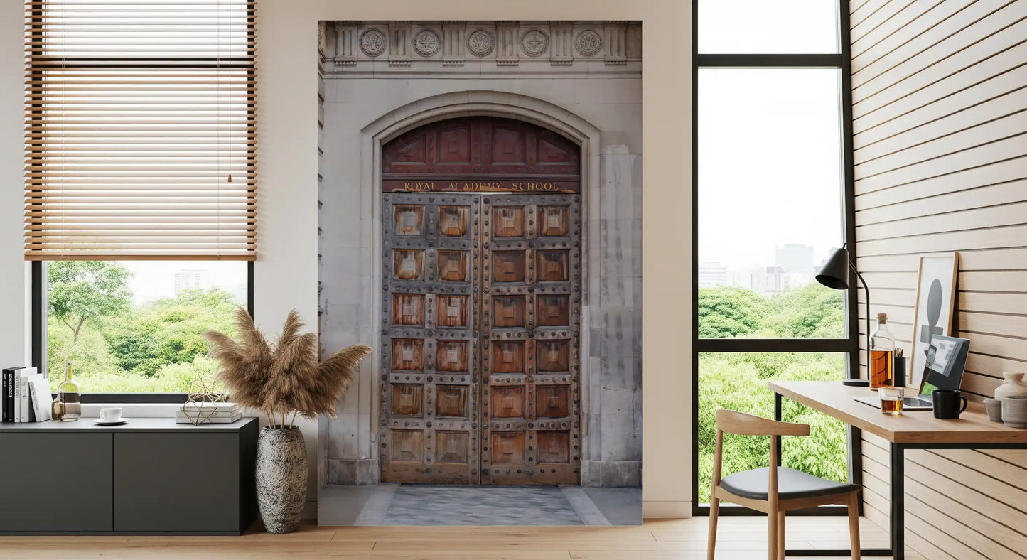Historisches Akademie-Portal Wandbild