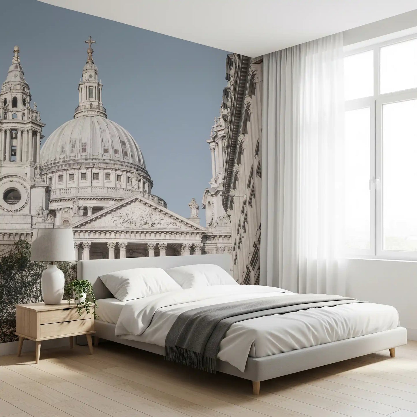 Tijdloze Grootheid: St Paul's, London Muurdecoratie