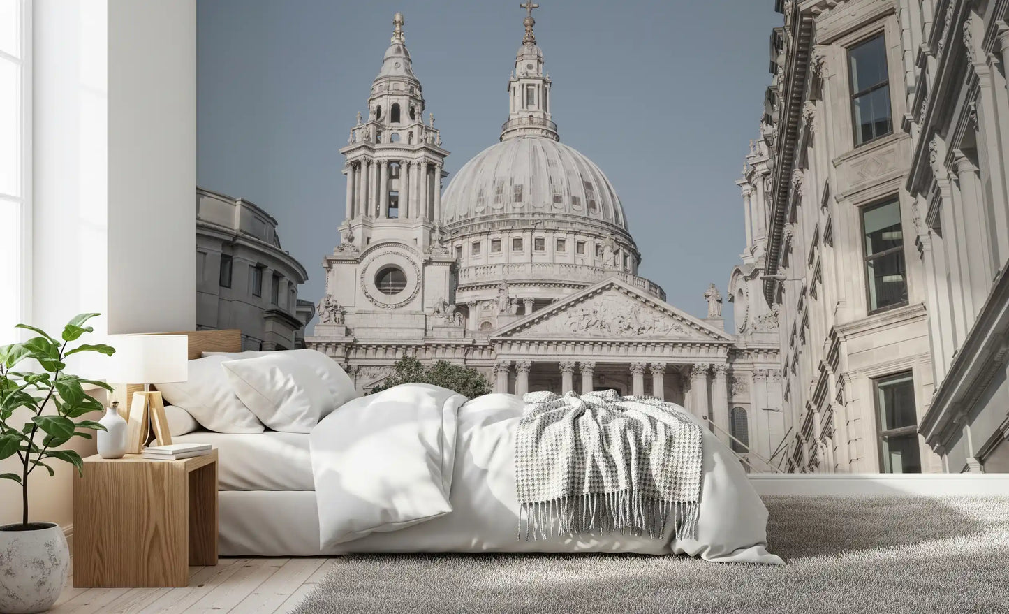 Tijdloze Grootheid: St Paul's, London Muurdecoratie