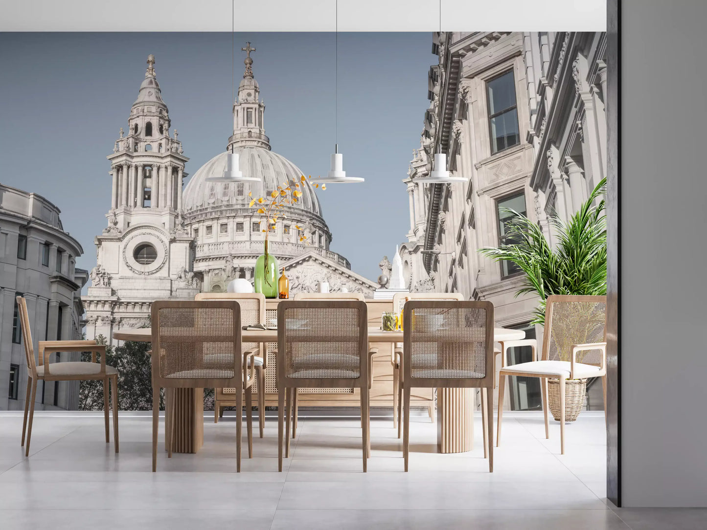 Tijdloze Grootheid: St Paul's, London Muurdecoratie
