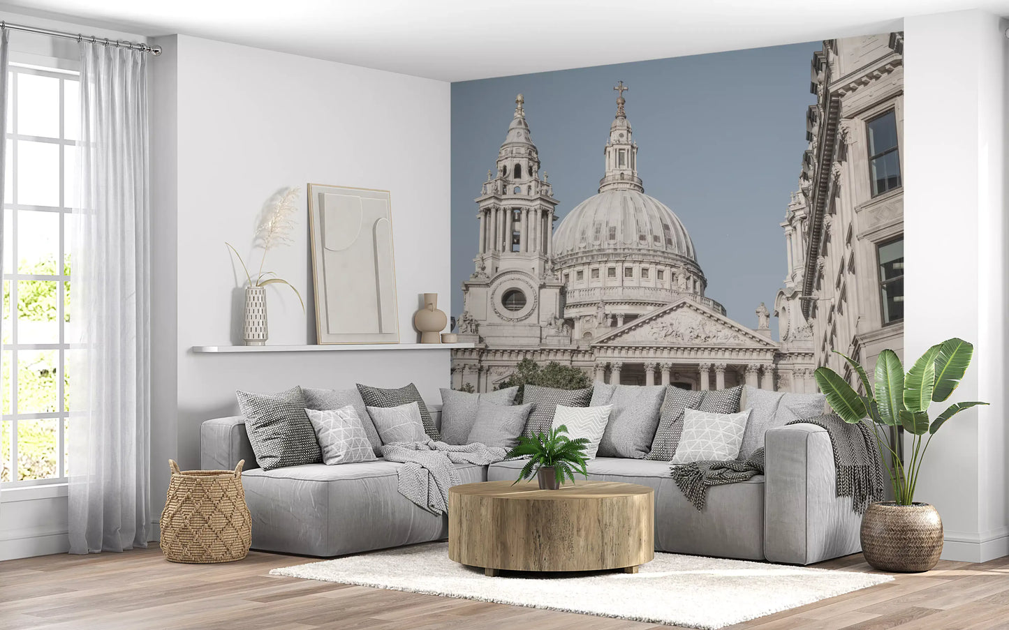 Tijdloze Grootheid: St Paul's, London Muurdecoratie