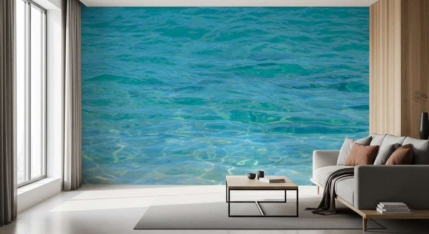 Aqua Serenity Wandbild