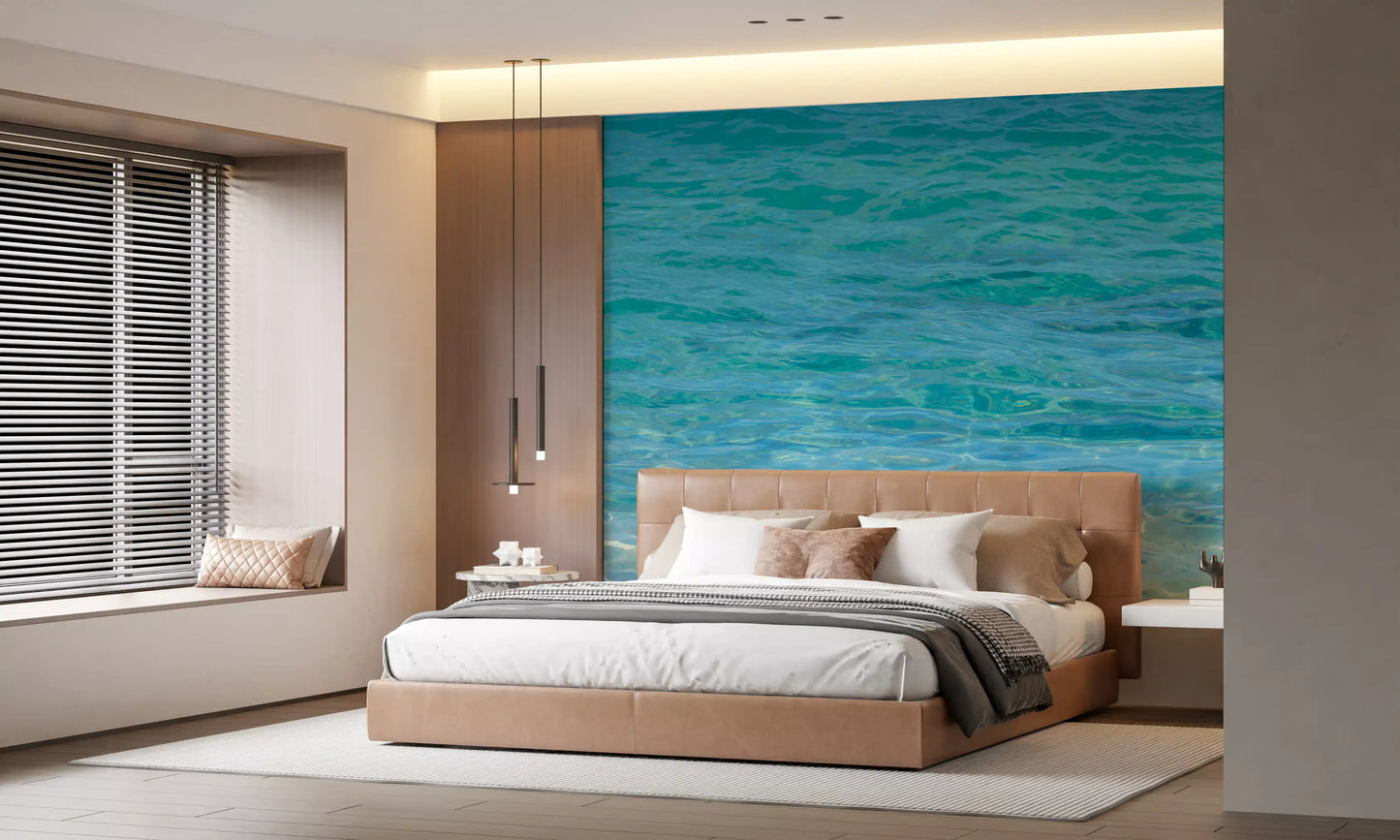 Aqua Serenity Wandbild