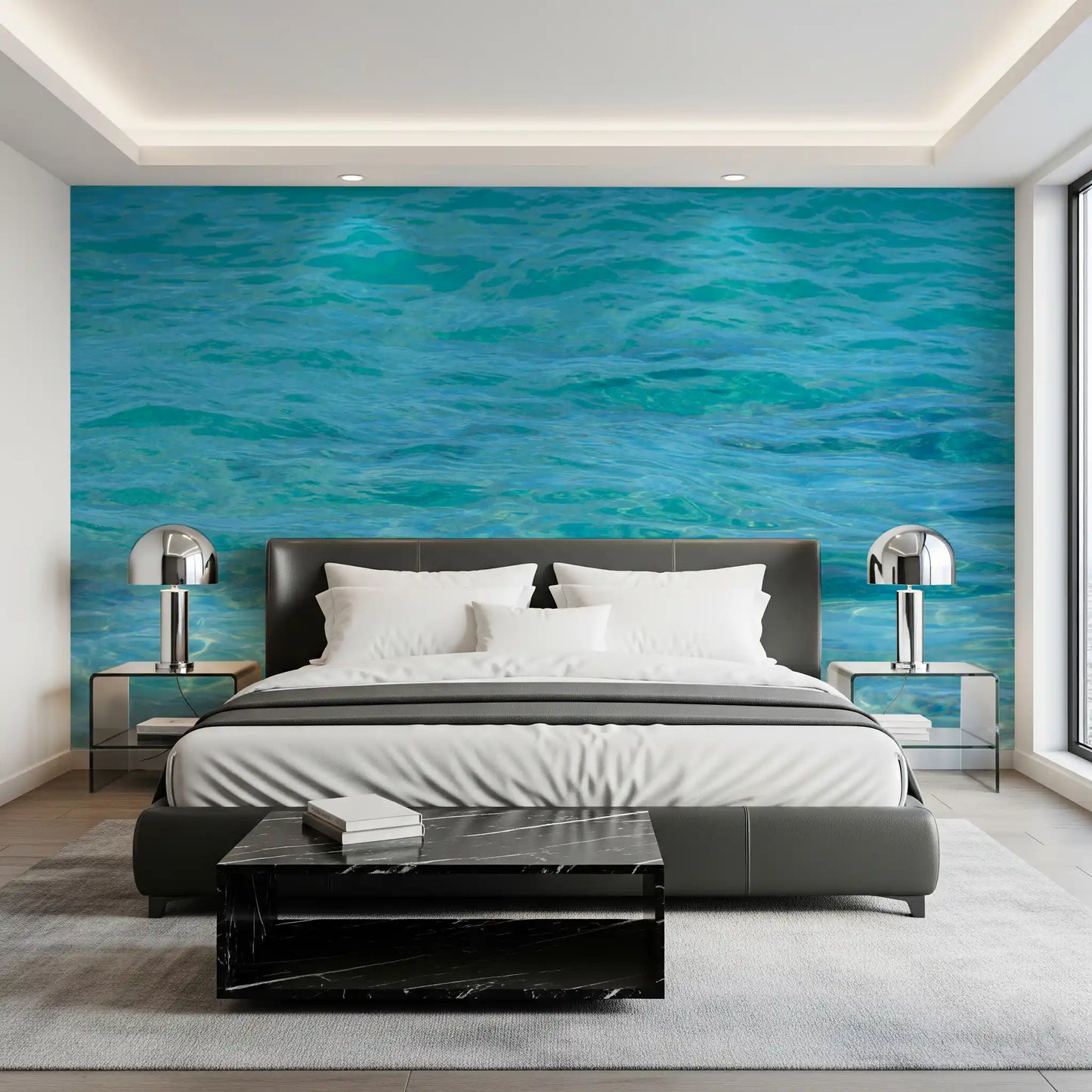 Aqua Serenity Wandbild