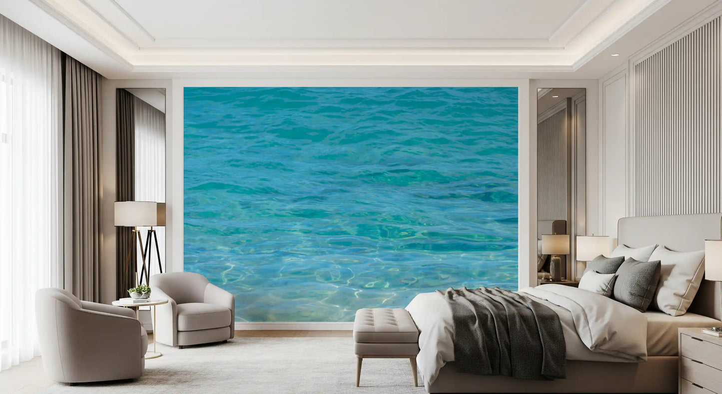 Aqua Serenity Wandbild