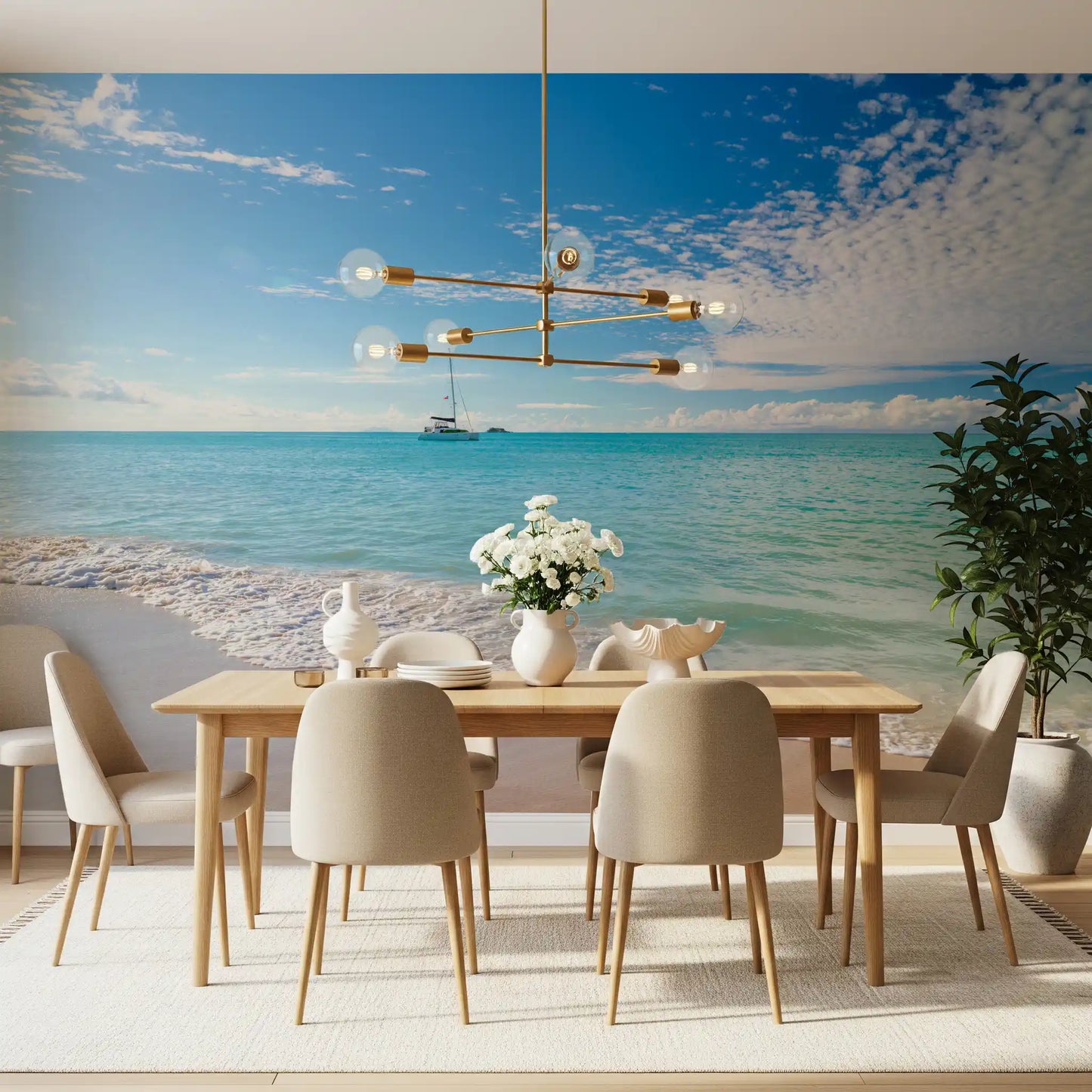 Sandy Cove Serenity Wandbild