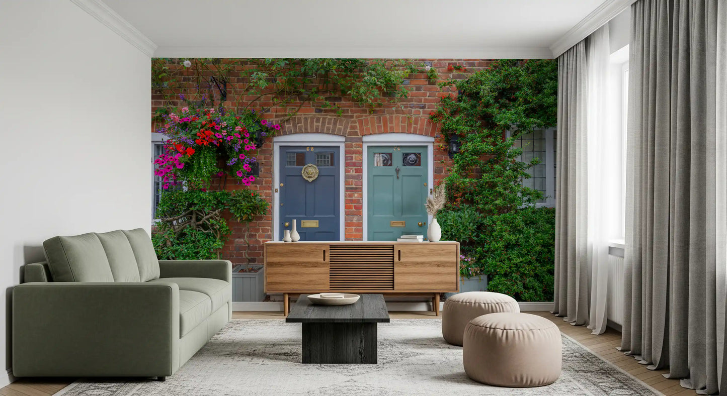 Fototapeta Brick & Bloom Doorways
