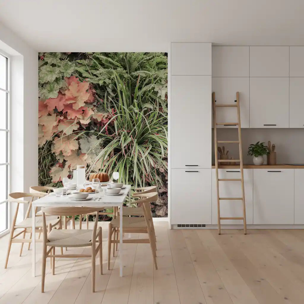 Wandbild Gedämpfte Gartenlagen