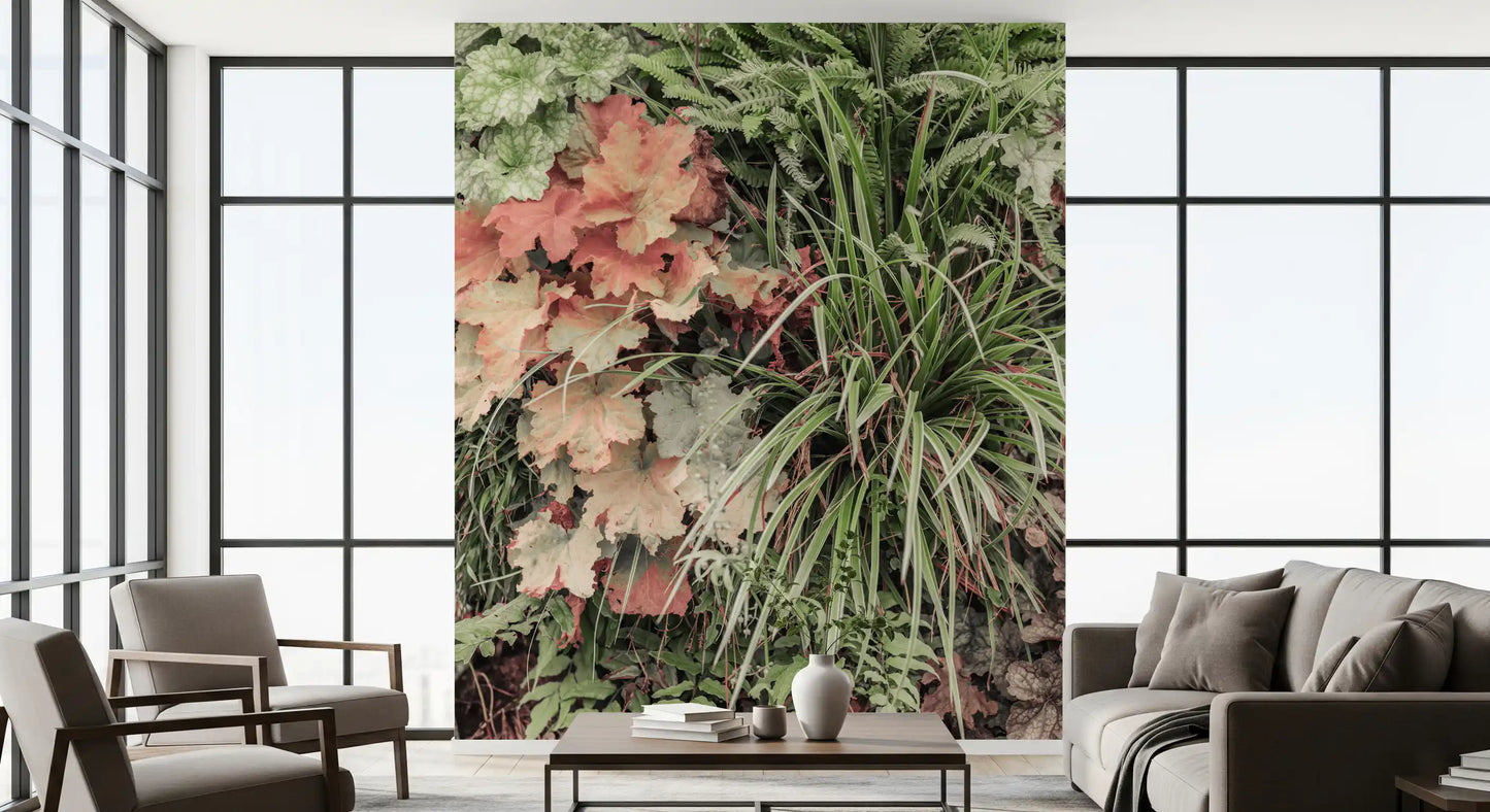 Wandbild Gedämpfte Gartenlagen