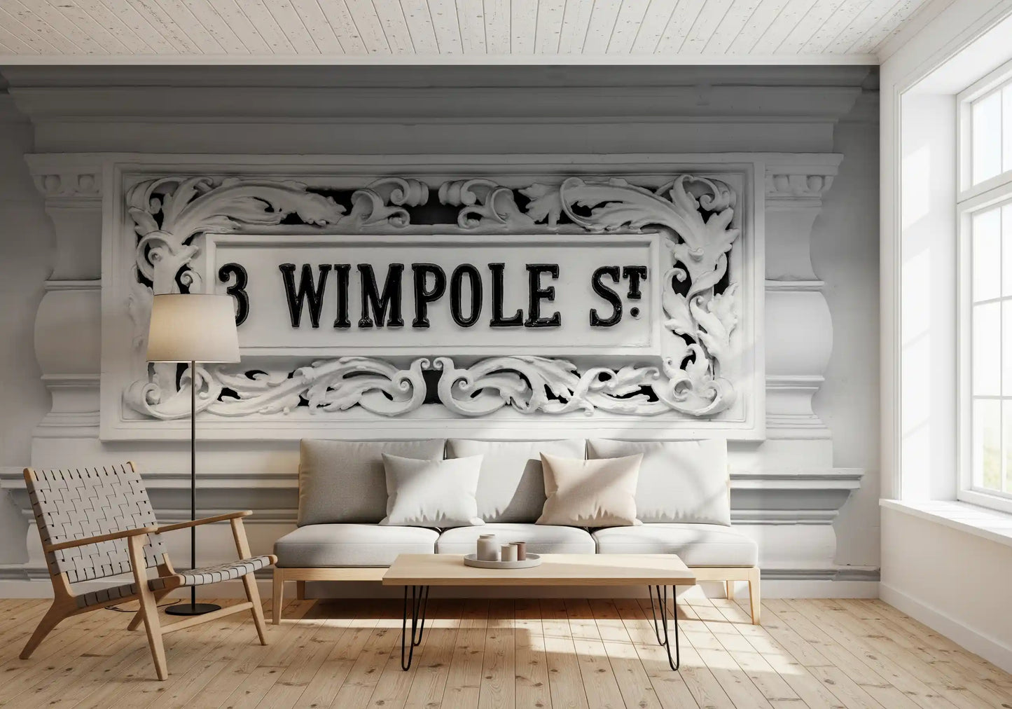 Murale da Parete Wimpole Street Grandeur