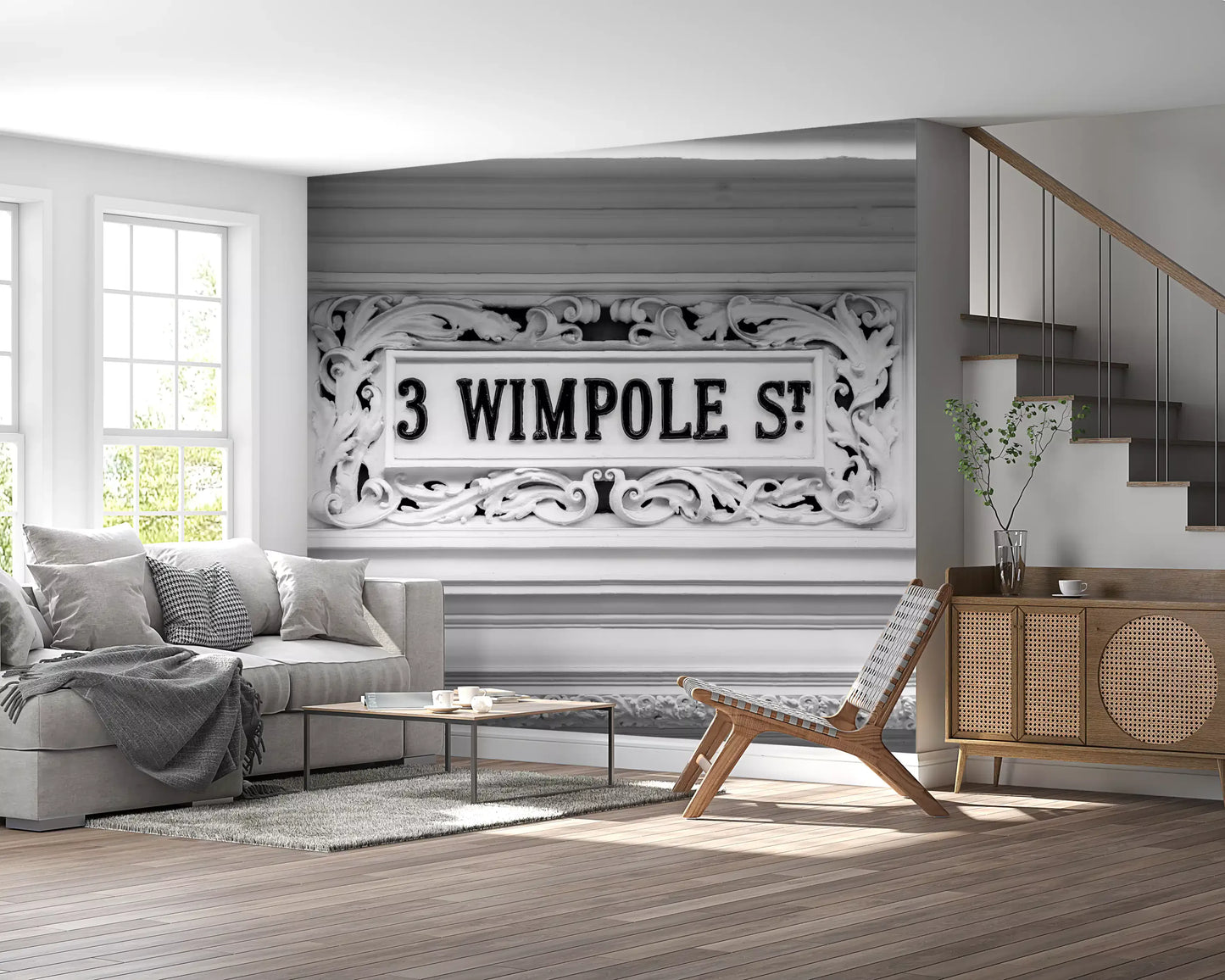 Murale da Parete Wimpole Street Grandeur