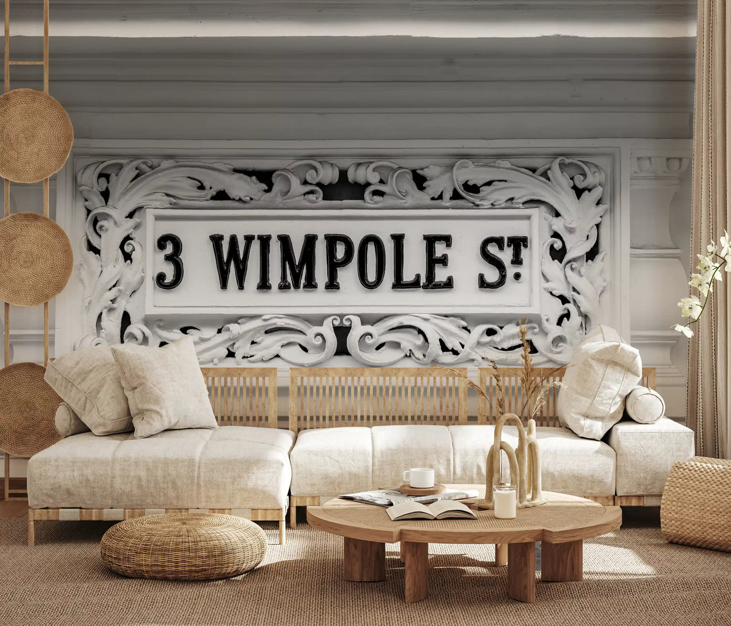 Murale da Parete Wimpole Street Grandeur