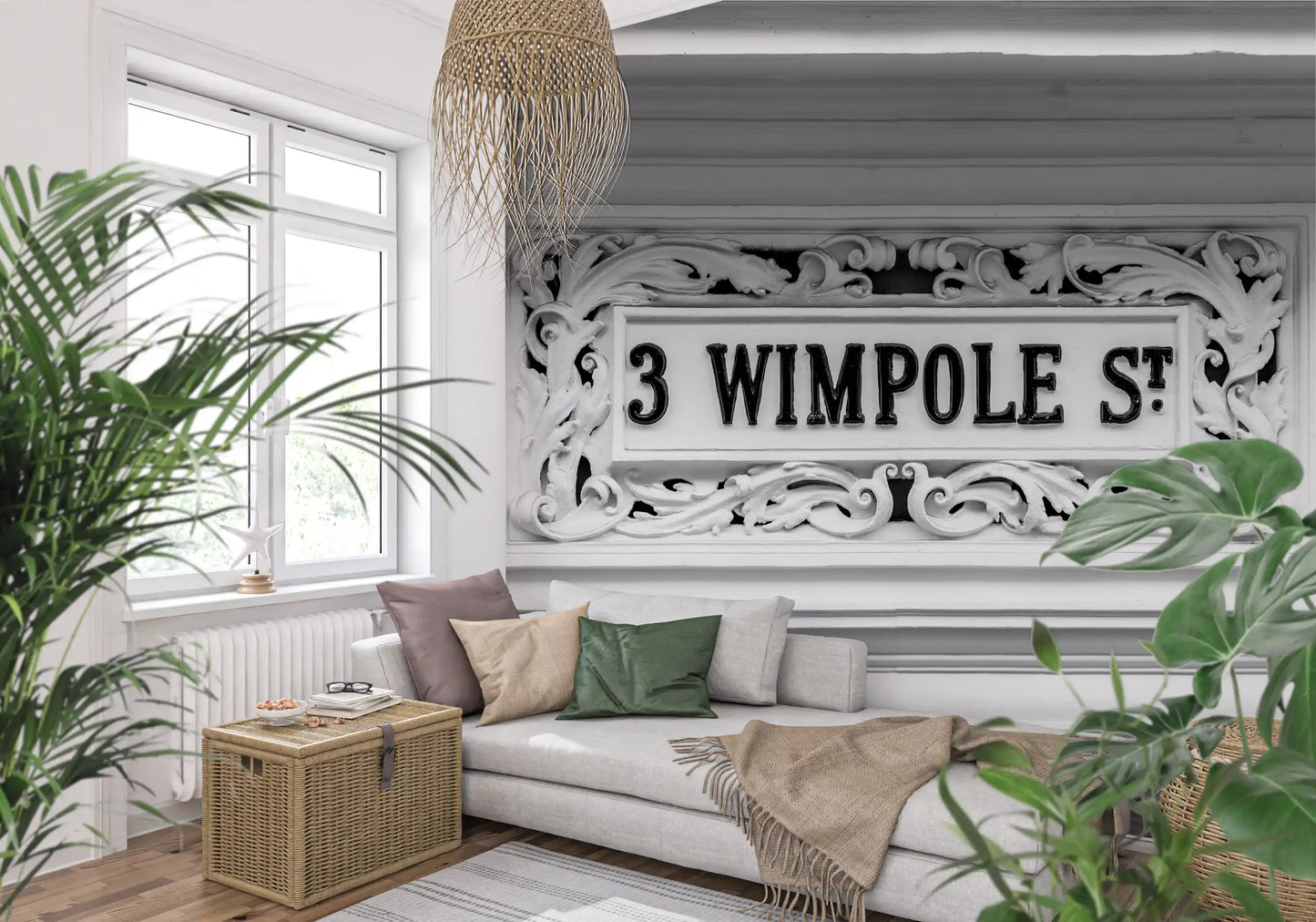Murale da Parete Wimpole Street Grandeur
