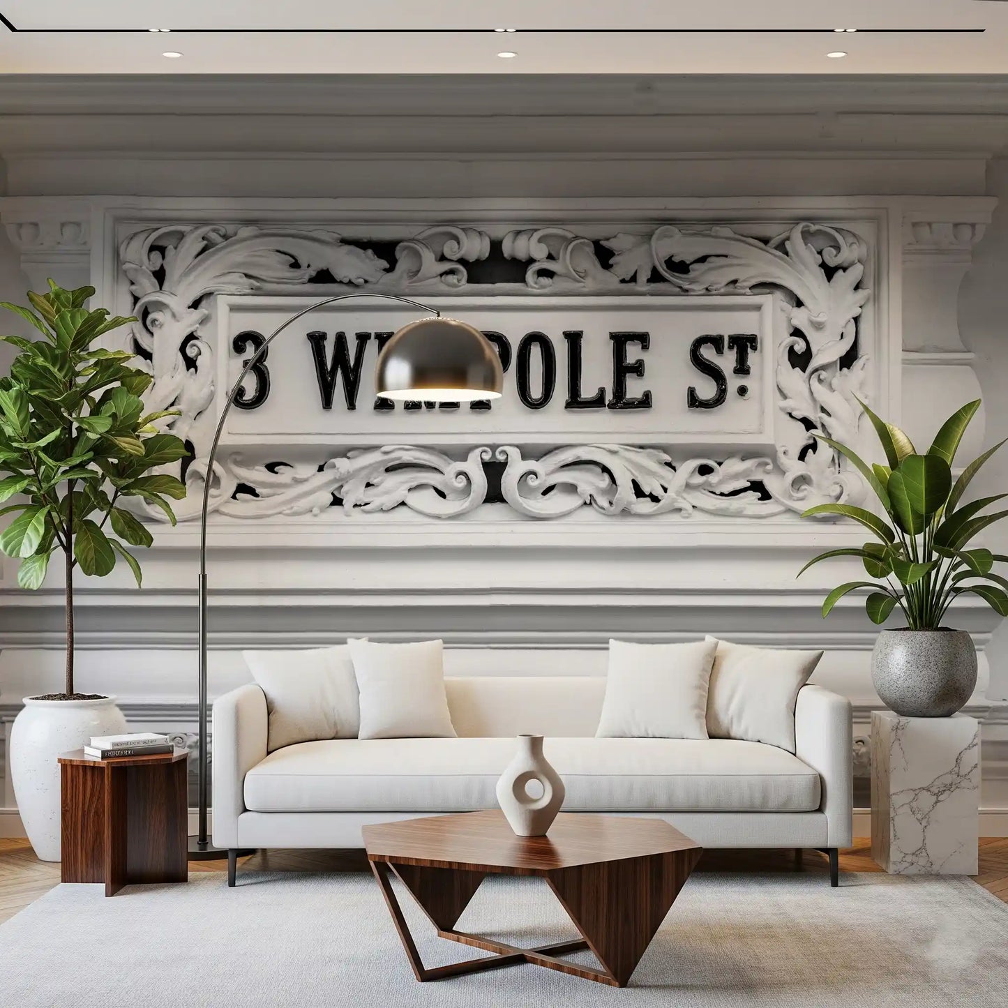 Murale da Parete Wimpole Street Grandeur