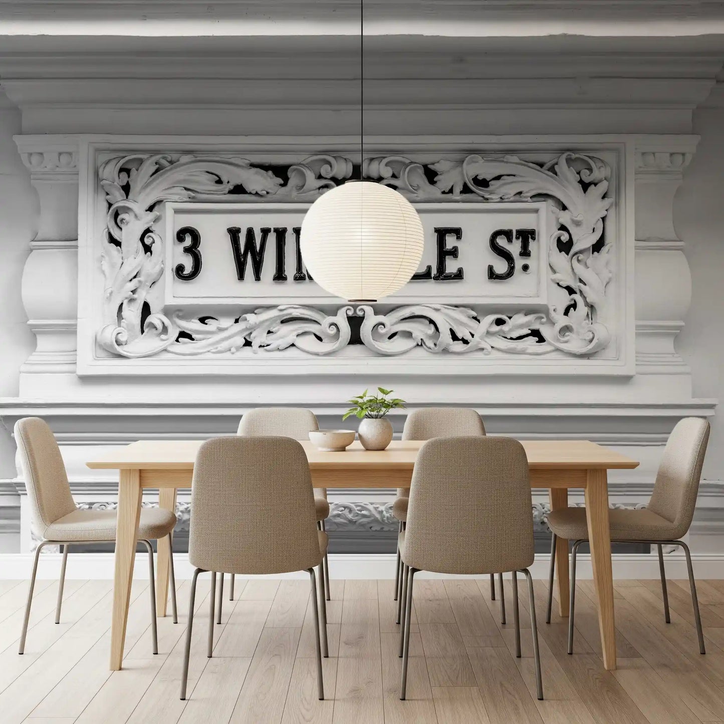Murale da Parete Wimpole Street Grandeur