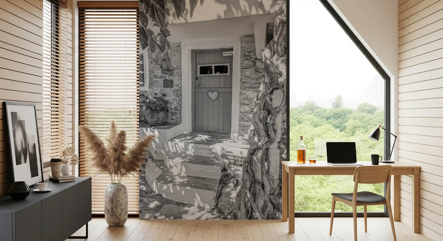 Heartfelt Village Entry Wall Mural