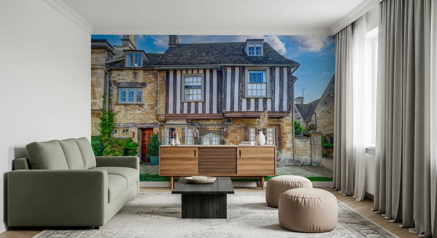 Cotswold Charm Cottage Wandbild