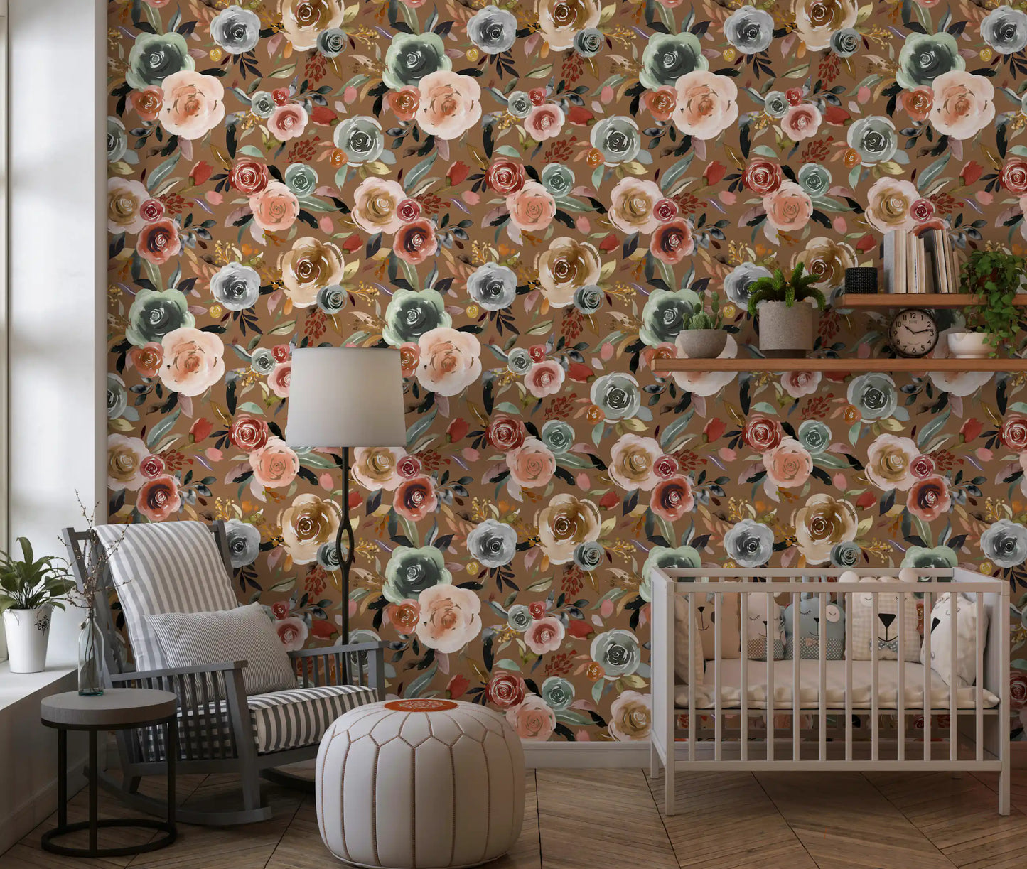 Carta da parati Earthy Bloom Medley