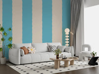 Blush Pink Stripe tapet Grandmillennial tapet⁠