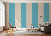 Blush Pink Stripe tapet Grandmillennial tapet⁠