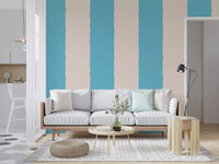 Blush Pink Stripe tapet Grandmillennial tapet⁠