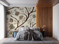Never Ending Tree Chintz Revival Lys Vægmaleri