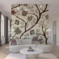 Never Ending Tree Chintz Revival Lys Vægmaleri
