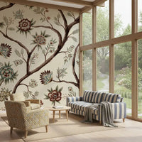 Never Ending Tree Chintz Revival Lys Vægmaleri